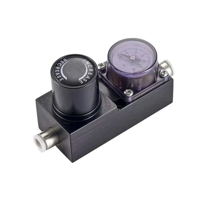 Co2 Regulator Dual Stage - Aluminum Dual Stage Mini Secondary CO2