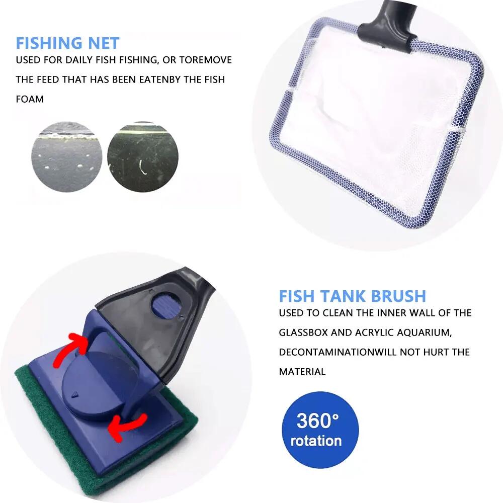 5in1 Aquarium Cleaning Tool Pl - огляд і ціна Planted Aquarium Algae