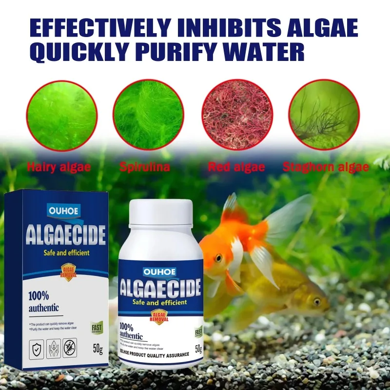 50g High Efficiency Algaecide  - огляд і ціна Planted Aquarium Algae
