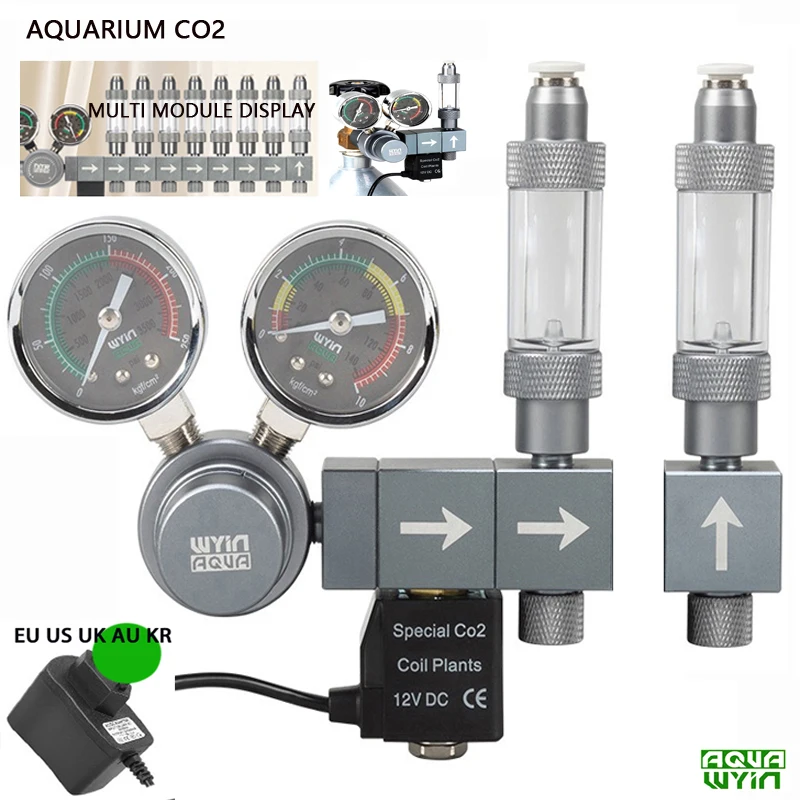 Aquarium CO2 Regulator Dual Me - огляд і ціна Co2 Regulator Dual Stage