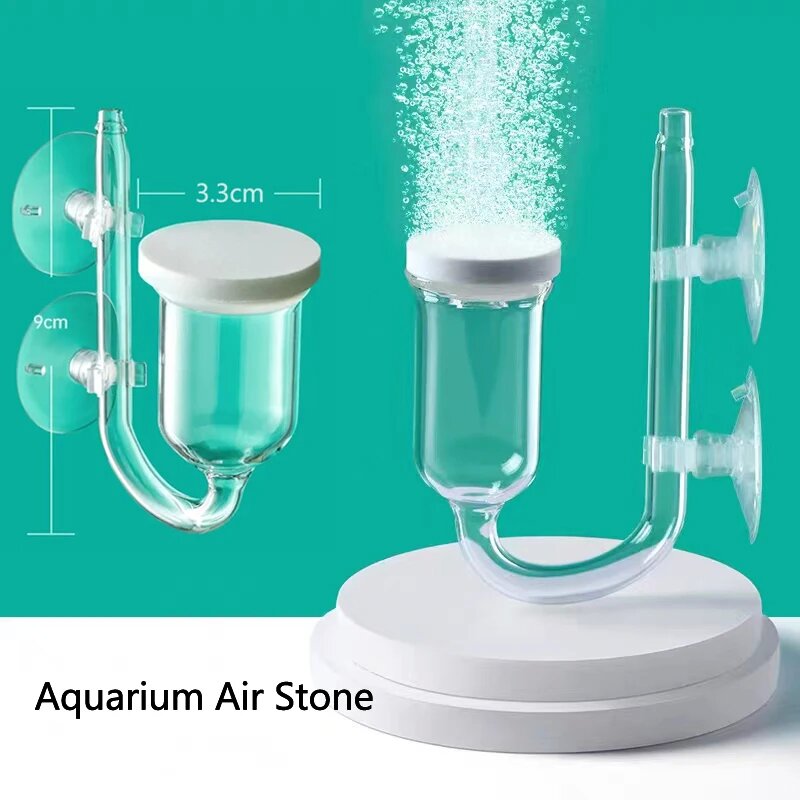 1Set Glass Air Pump Sand Stone - огляд і ціна Aquarium Lily Pipe