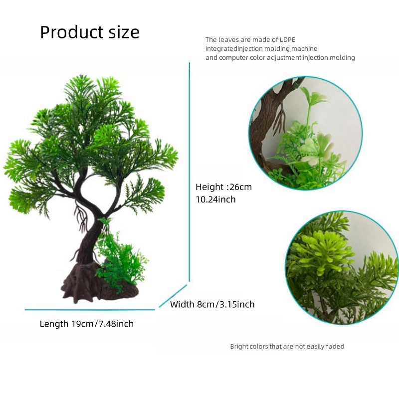 Fish Tank DIY  Artificial Aqua - огляд і ціна Aquarium Planted Wood