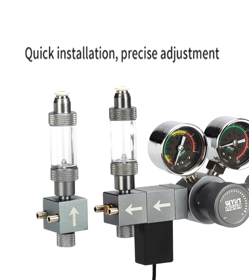 Aquarium DIY Co2 regulator dua - огляд і ціна Co2 Regulator Dual Stage