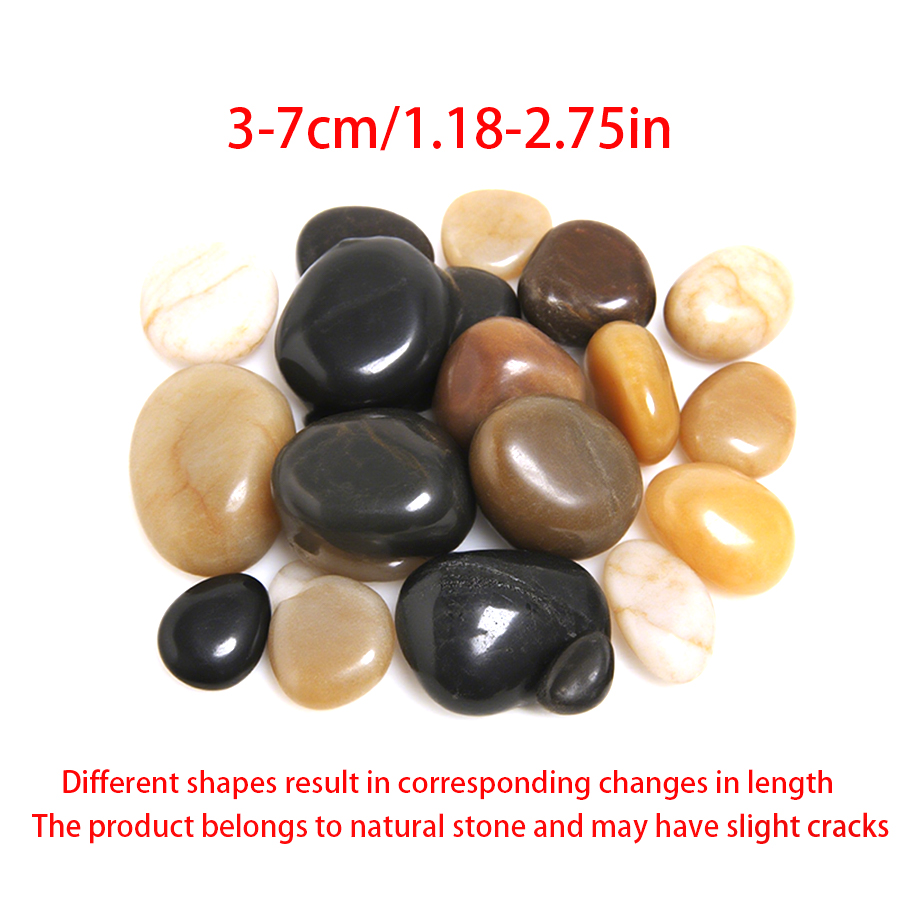 300-700g Smooth River Pebbles, - огляд і ціна Aquarium Plant In Pot