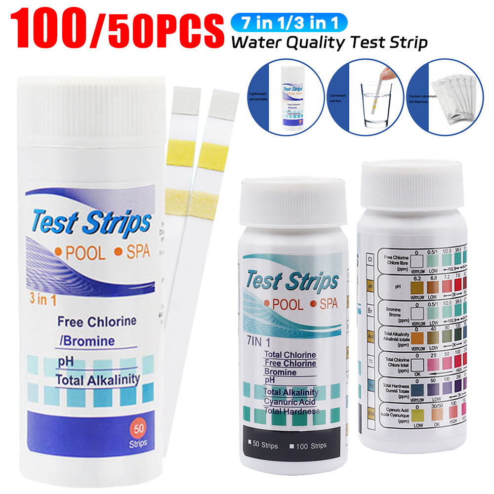 7 in 1 Aquarium Test Strips Mu - огляд і ціна Planted Aquarium Test Kit