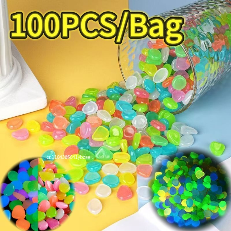 100-800pcs Glow in The Dark Pe - огляд і ціна Aquarium Plant In Pot