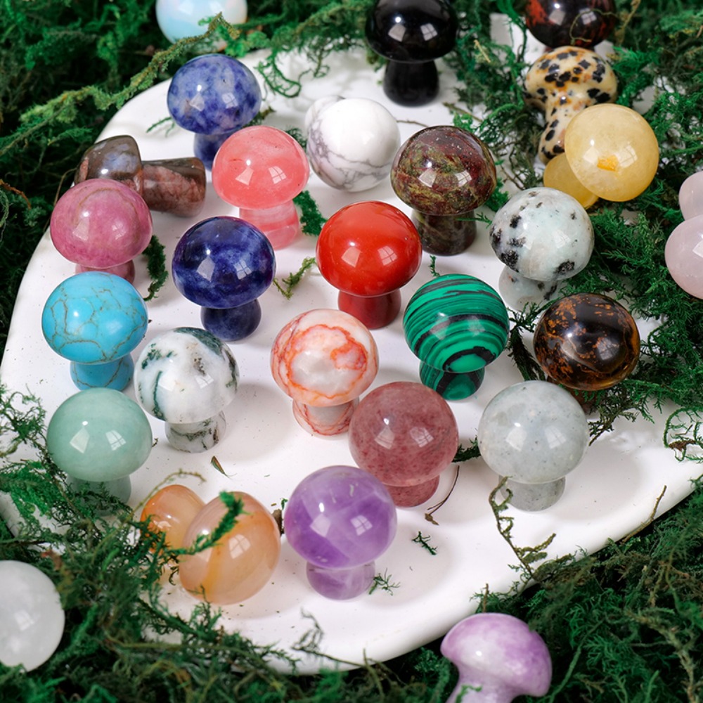 Natural Crystal Mushroom Gemst - огляд і ціна Planted Aquarium Jungle