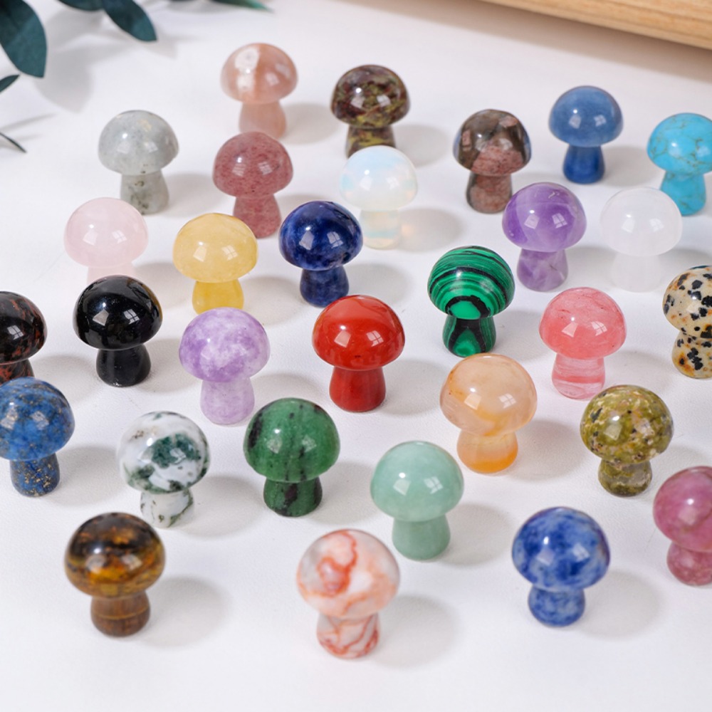 Natural Crystal Mushroom Gemst - огляд і ціна Planted Aquarium Jungle
