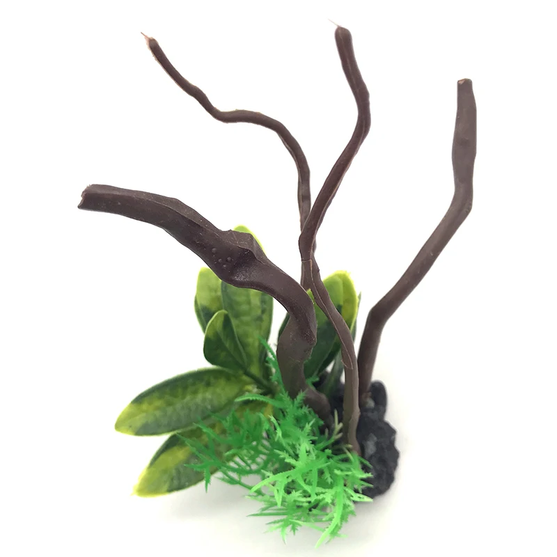 Simulated Fish Aquarium Decora - огляд і ціна Aquarium Planted Wood