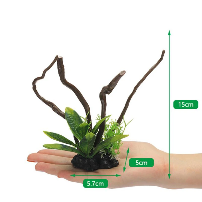 Simulated Fish Aquarium Decora - огляд і ціна Aquarium Planted Wood