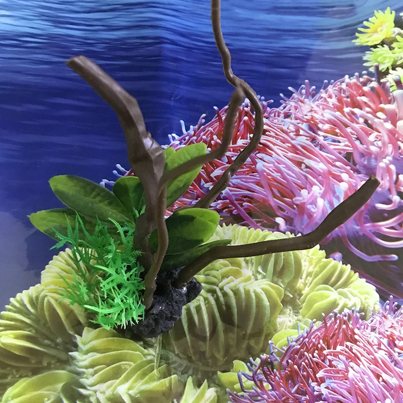 Simulated Fish Aquarium Decora - огляд і ціна Aquarium Planted Wood