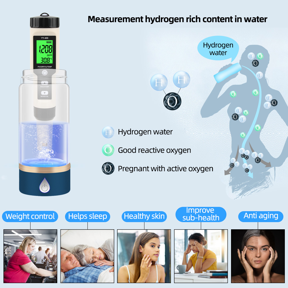 Yieryi Hydrogen Water Tester M - огляд і ціна Planted Aquarium Test Kit