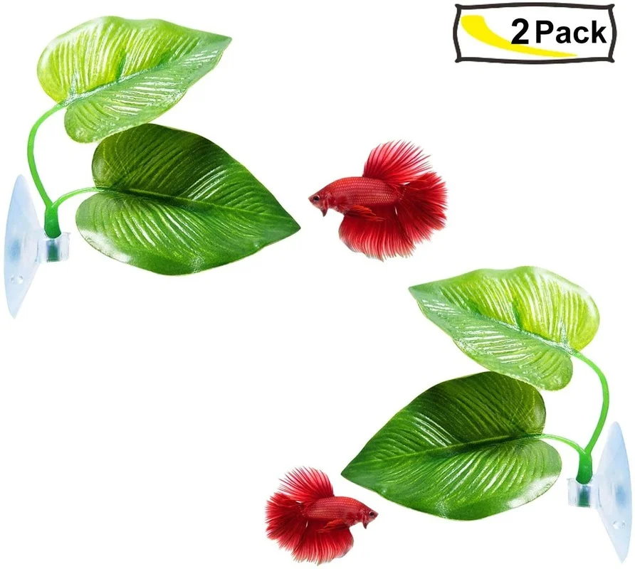 Betta Fish Leaf Hammock Simula - огляд і ціна Aquarium Plant Design