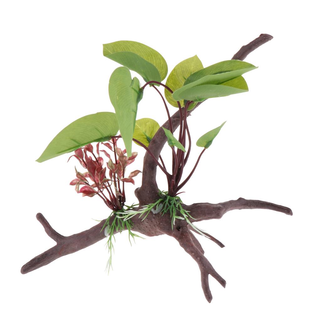 Reptile Terrarium Plant Artifi - огляд і ціна Planted Aquarium Jungle