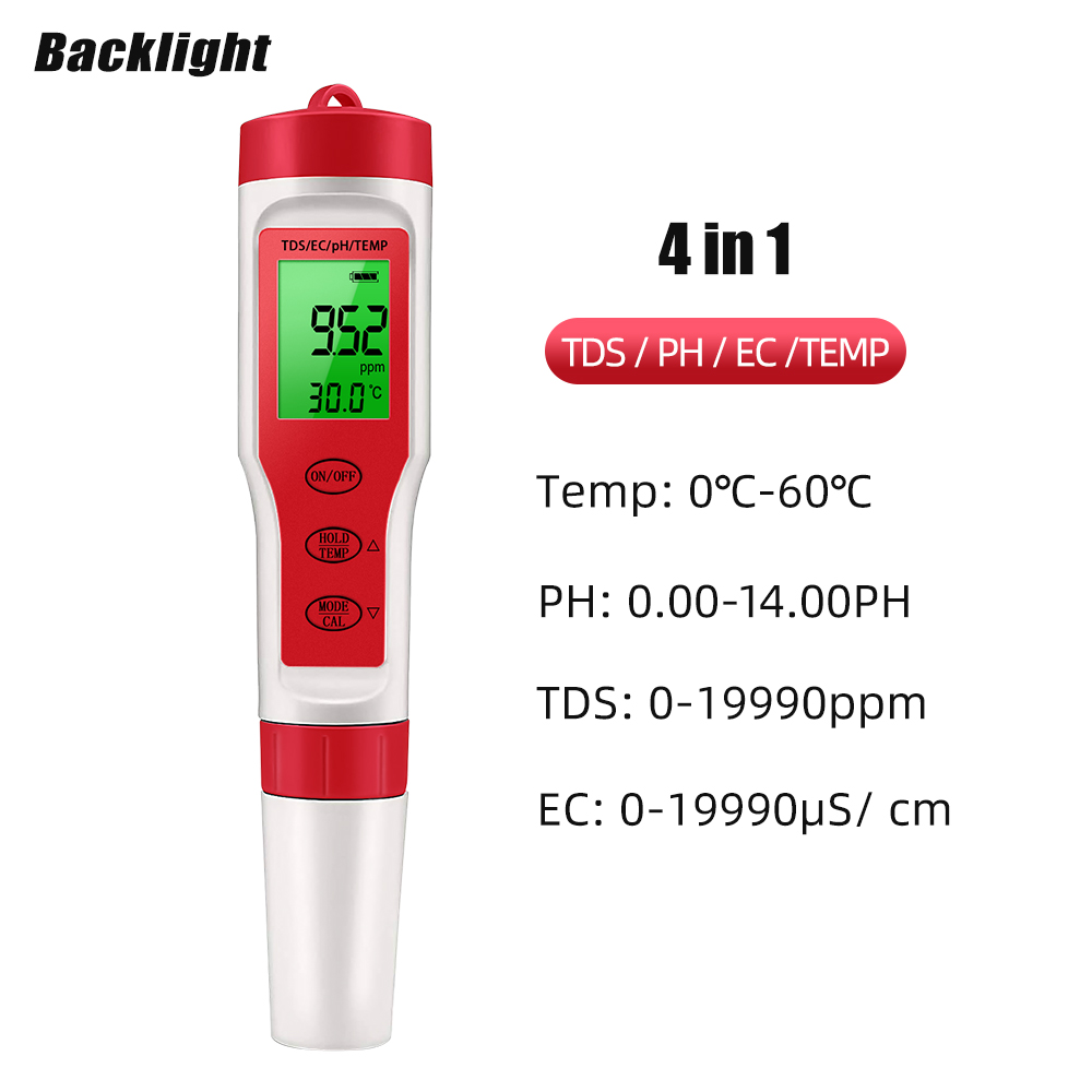 Digital Water Quality Monitor  - огляд і ціна Planted Aquarium Test Kit