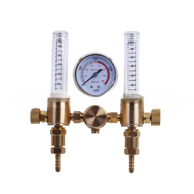 Dual Stage Argon CO2 Flowmeter - огляд і ціна Co2 Regulator Dual Stage