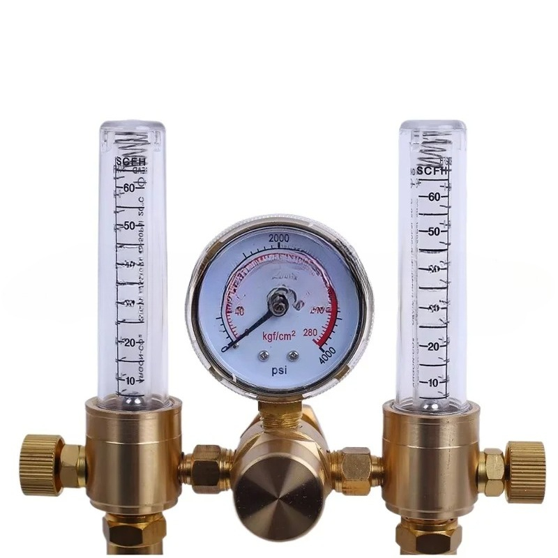 Dual Stage Argon CO2 Flowmeter - огляд і ціна Co2 Regulator Dual Stage