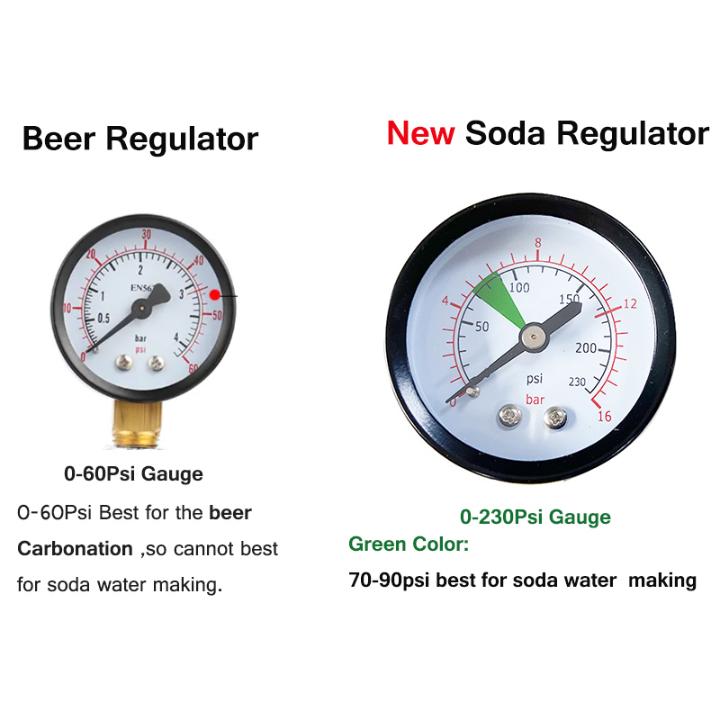 Dual Gauge Co2 Regulator High  - огляд і ціна Co2 Regulator Dual Stage