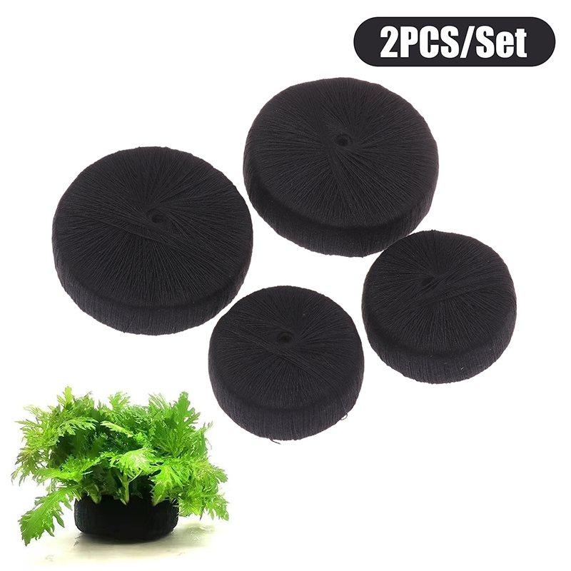 2Pcs Black Fish Tank Water Gra - огляд і ціна Aquasoil Substrate