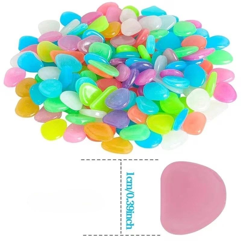 50-200pcs Glow in The Dark Peb - огляд і ціна Aquarium Plant In Pot