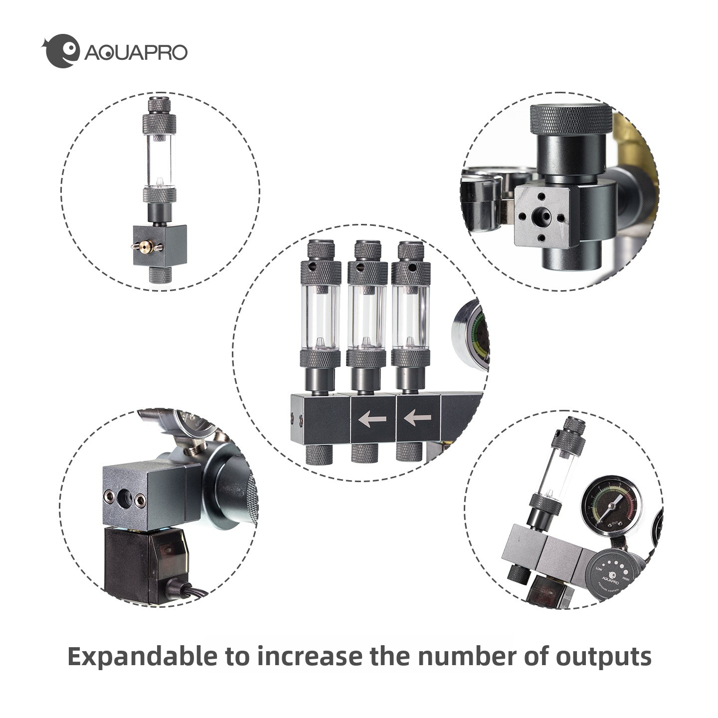 AQUAPRO Professional Two-Stage - огляд і ціна Co2 Regulator Dual Stage