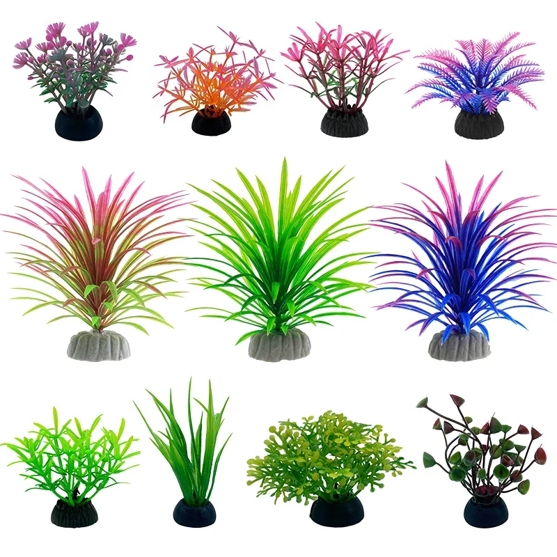 PVC Aquarium Decorative Simula - огляд і ціна Aquarium Plant Design