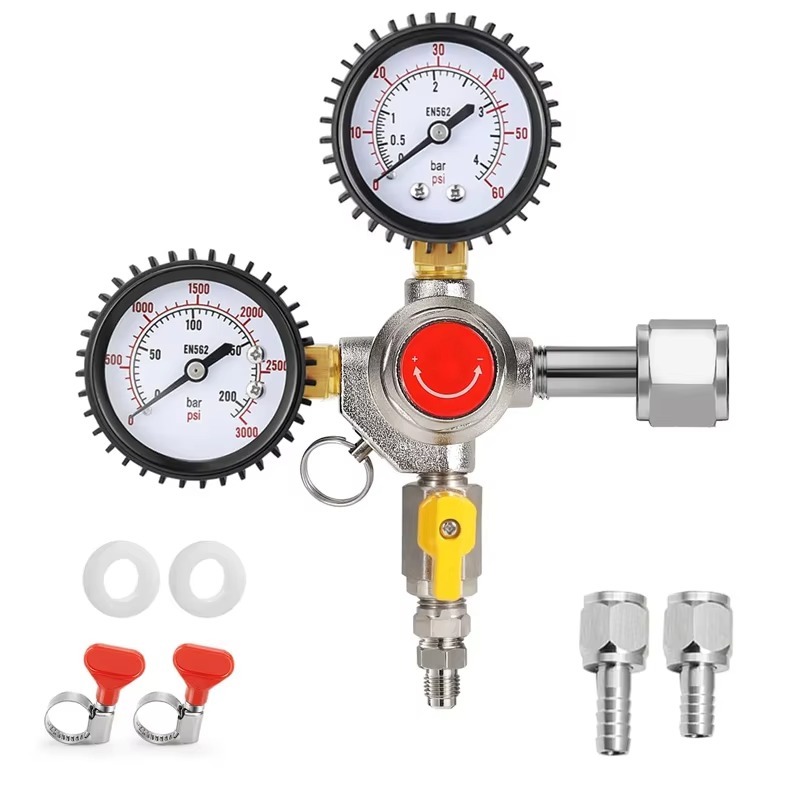 CO2 Regulator Draft Beer Regul - огляд і ціна Co2 Regulator Dual Stage