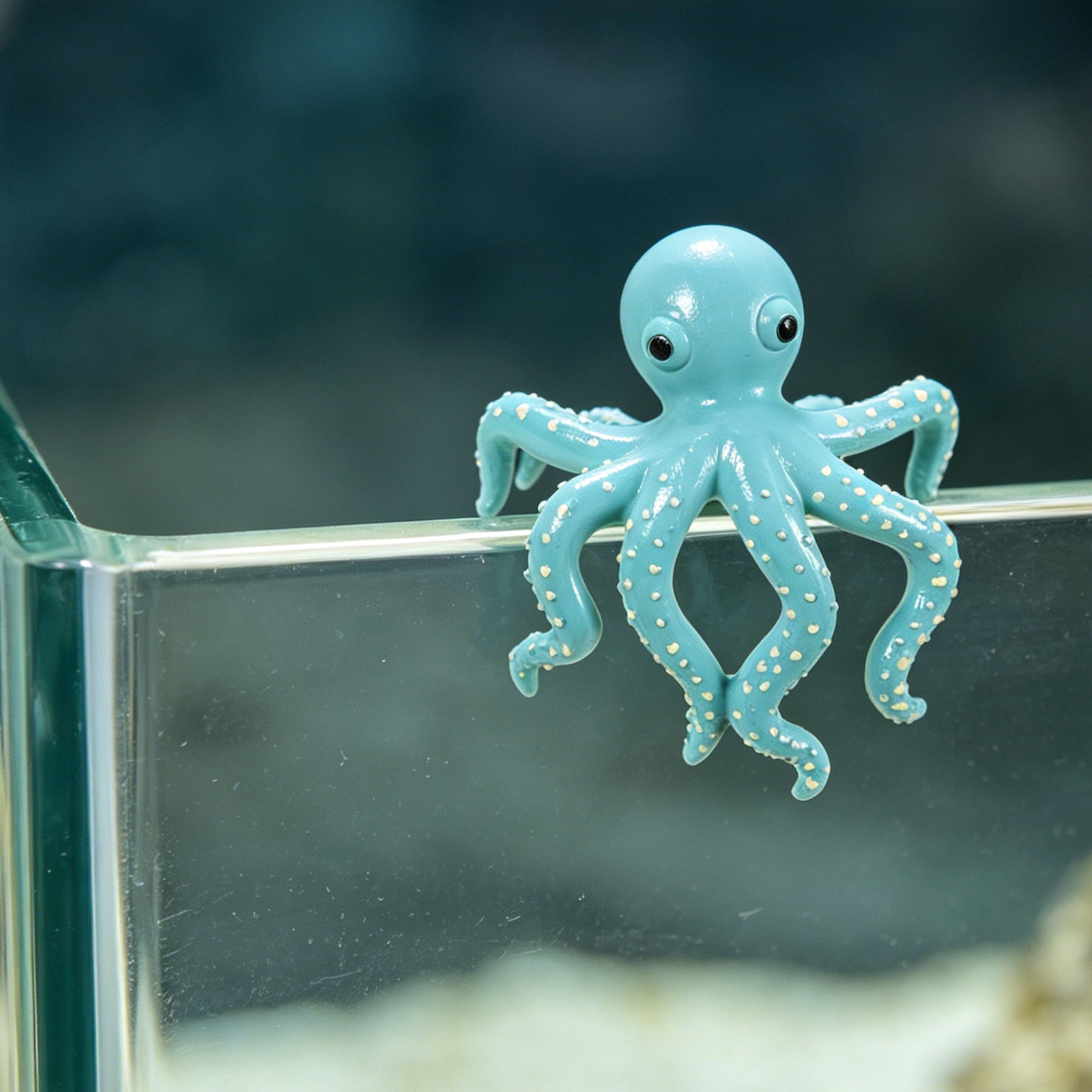 Climbing Octopus Sculpture Min - огляд і ціна Aquarium Plant Octopus