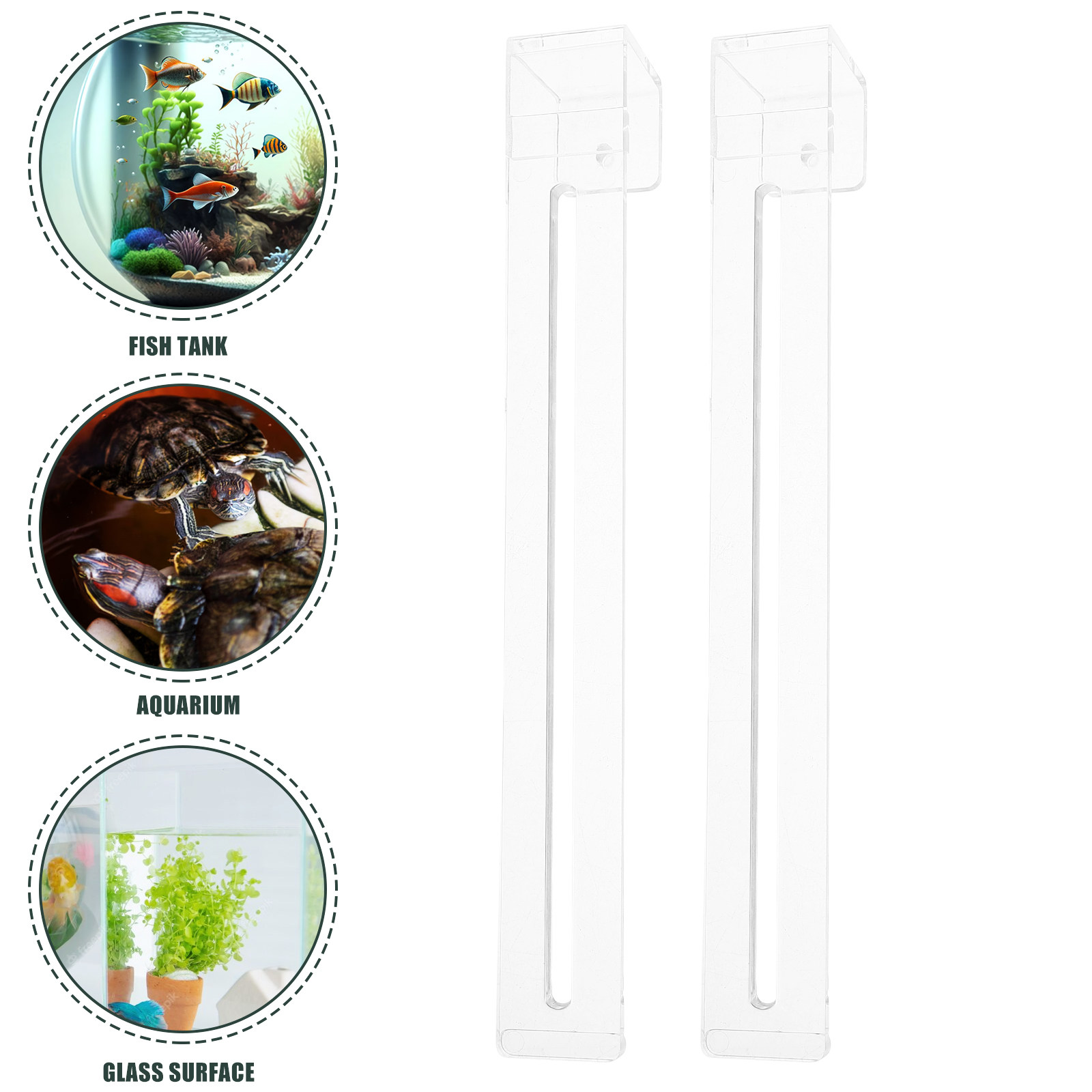 2Pcs Transparent Adjustable Aq - огляд і ціна Aquarium Plant Design