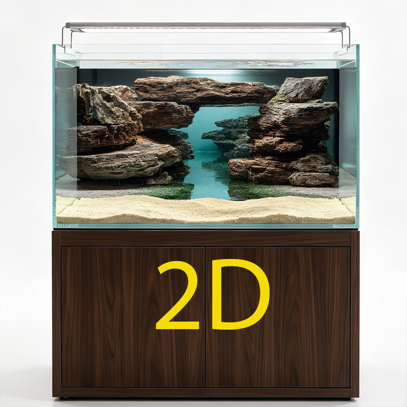 Natural Layered Stone Aquarium - огляд і ціна Aquascape Stone Seiryu