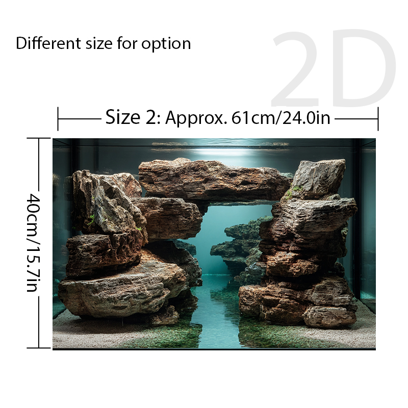 Natural Layered Stone Aquarium - огляд і ціна Aquascape Stone Seiryu