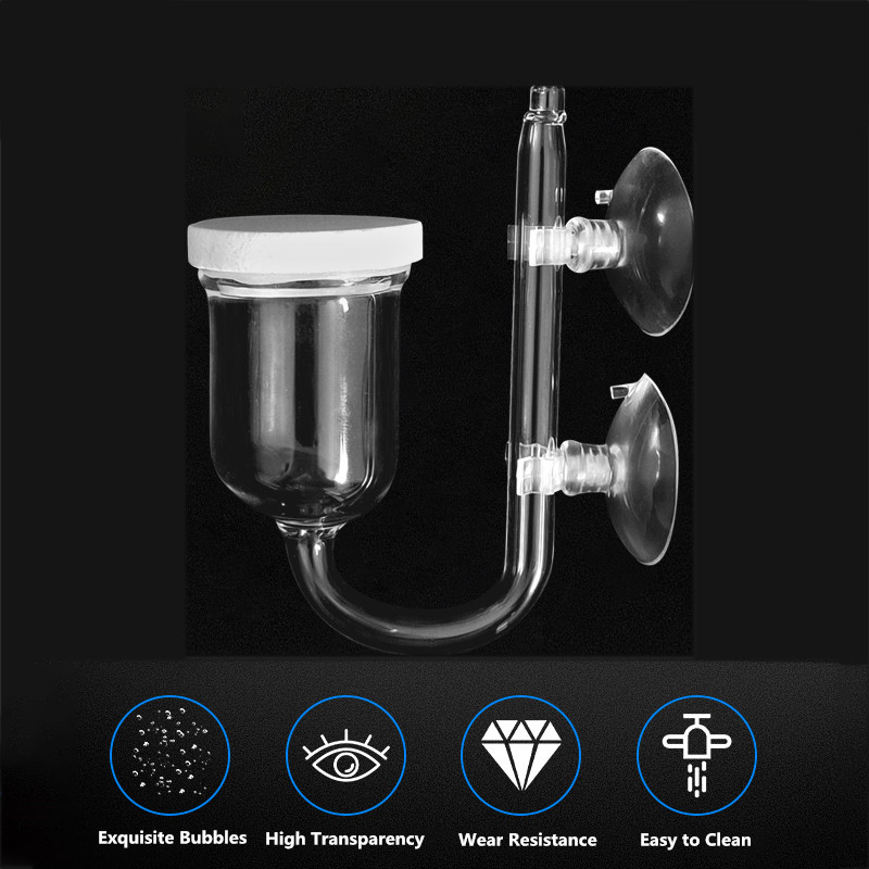 Glass Air Pump Sand Stone Aqua - огляд і ціна Aquarium Lily Pipe