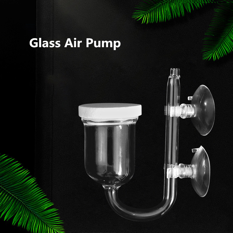 Glass Air Pump Sand Stone Aqua - огляд і ціна Aquarium Lily Pipe
